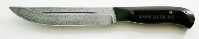 Нож R006 Финский (булатная сталь, граб) цельнометаллический